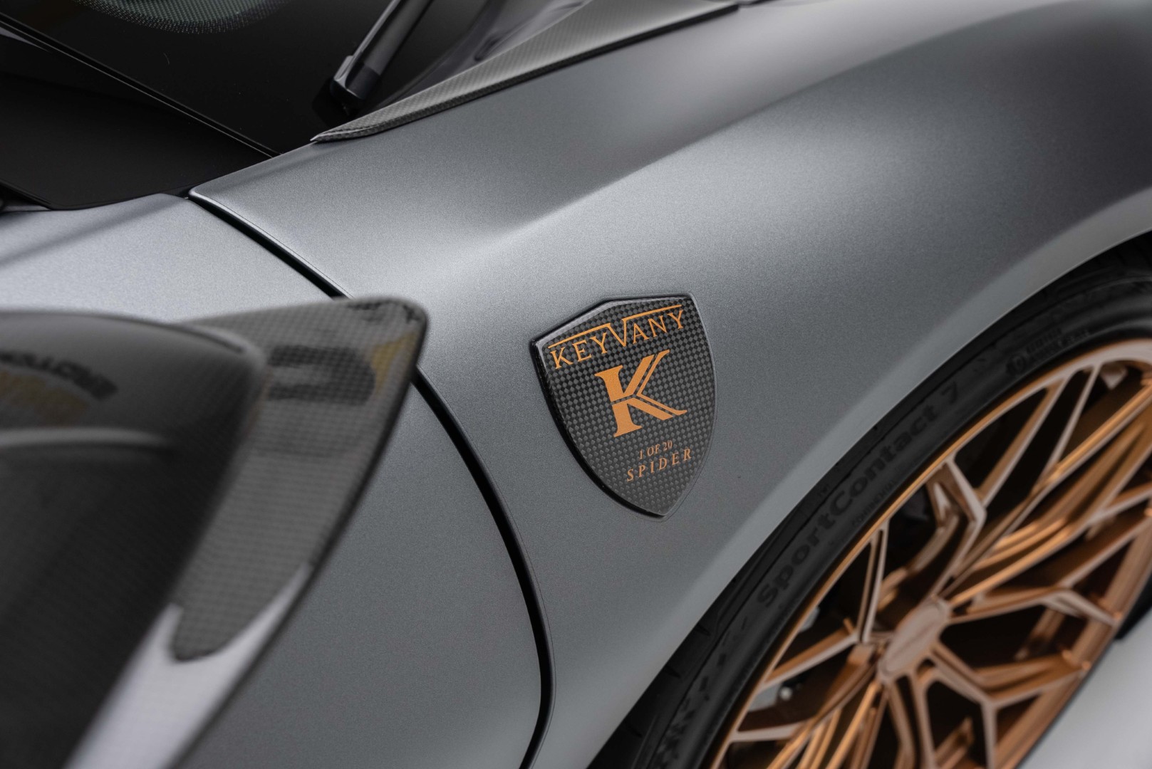 2023 FERRARI SF90 SPIDER BY KEYVANY 1OF20 UNDER DEALER SERVICES